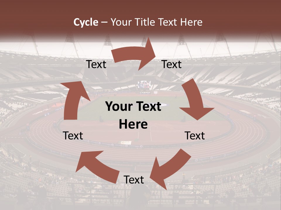 Retirement Coast Calm PowerPoint Template