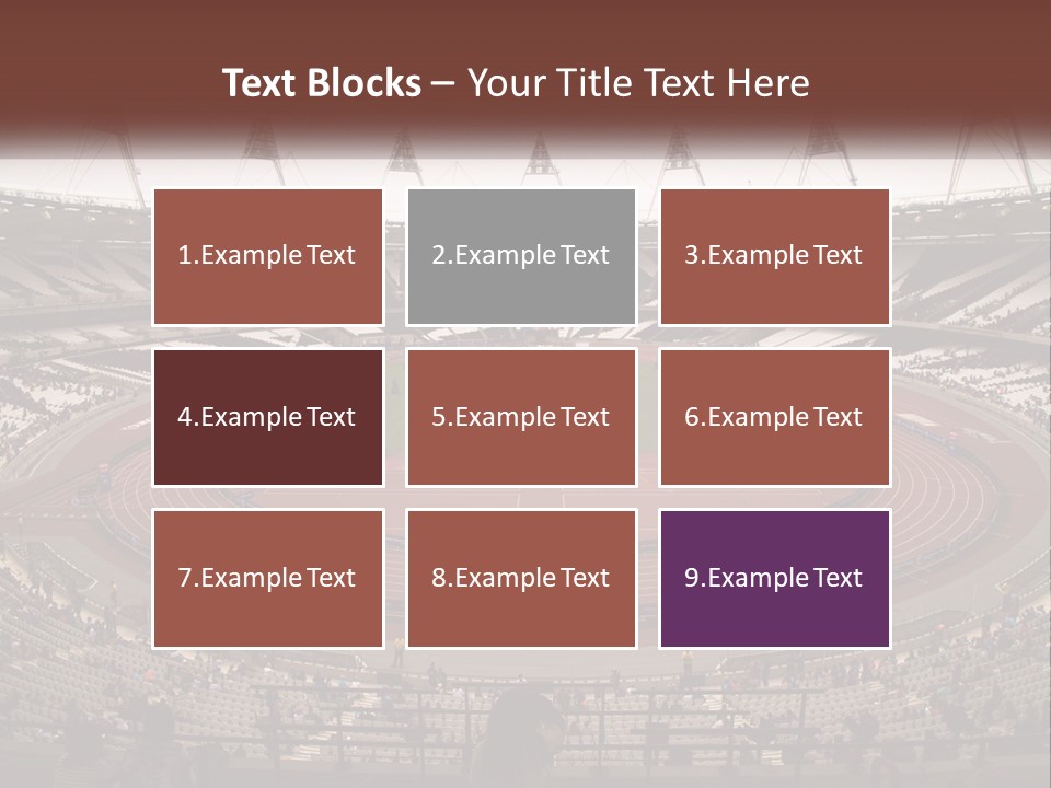 Retirement Coast Calm PowerPoint Template