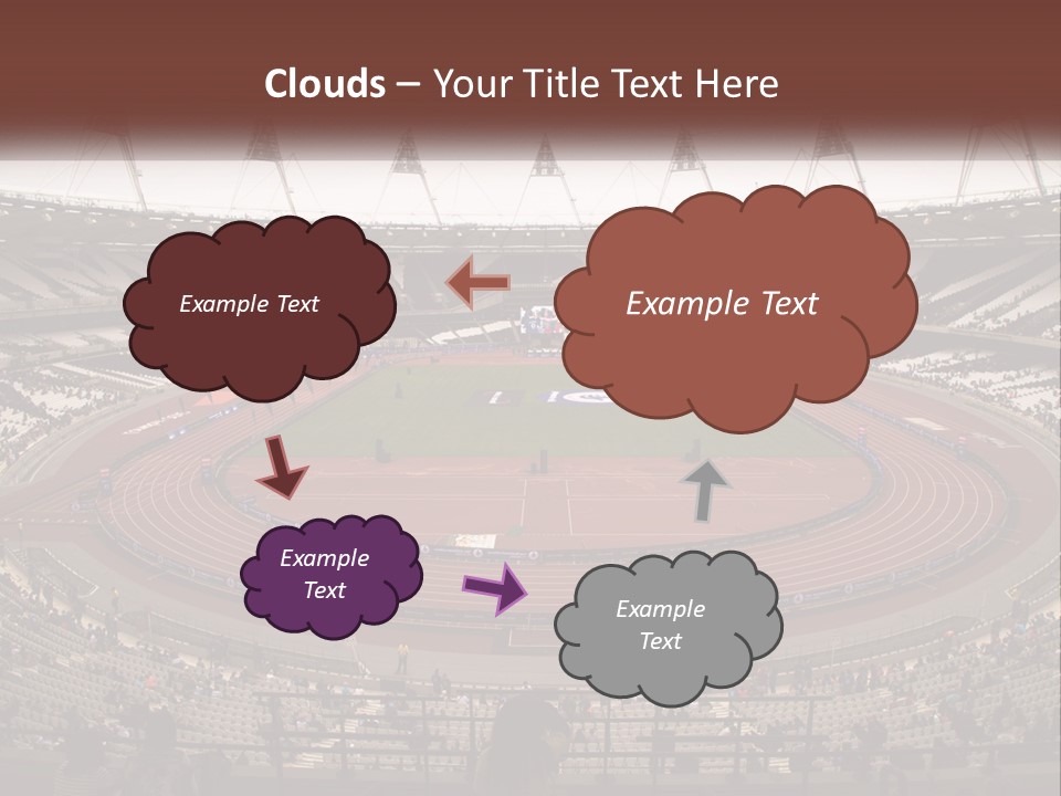 Retirement Coast Calm PowerPoint Template
