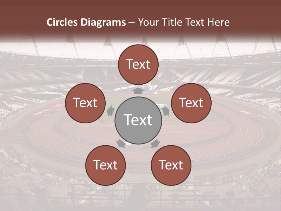 Retirement Coast Calm PowerPoint Template