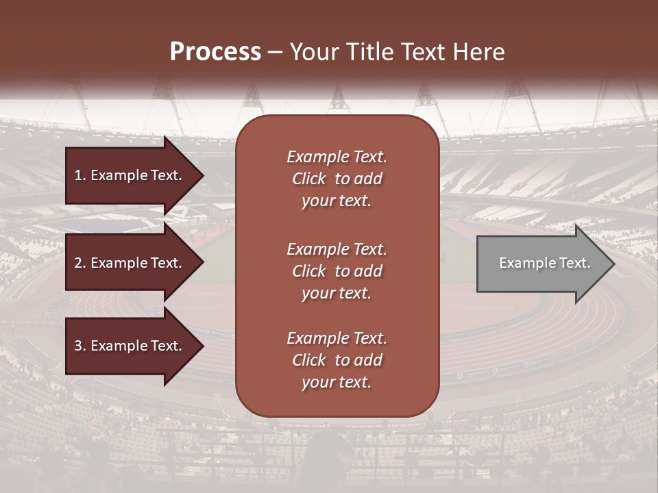 Retirement Coast Calm PowerPoint Template