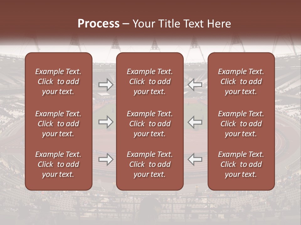 Retirement Coast Calm PowerPoint Template