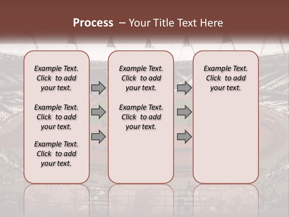 Retirement Coast Calm PowerPoint Template