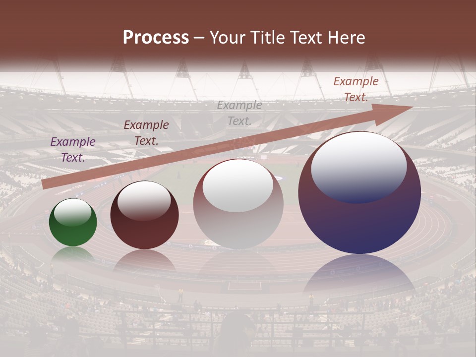 Retirement Coast Calm PowerPoint Template