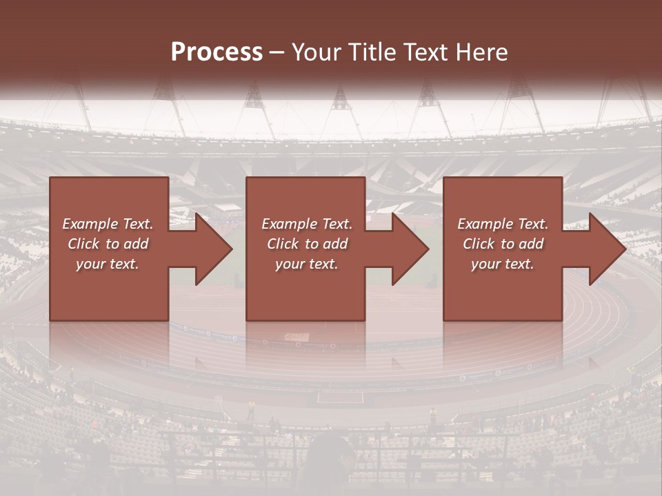 Retirement Coast Calm PowerPoint Template