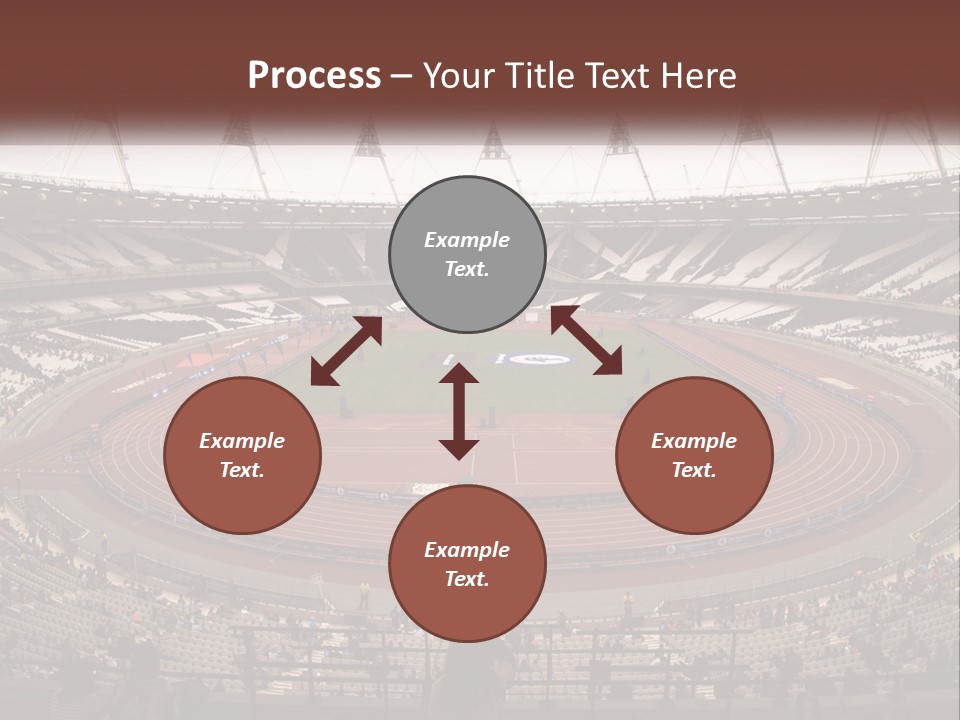 Retirement Coast Calm PowerPoint Template