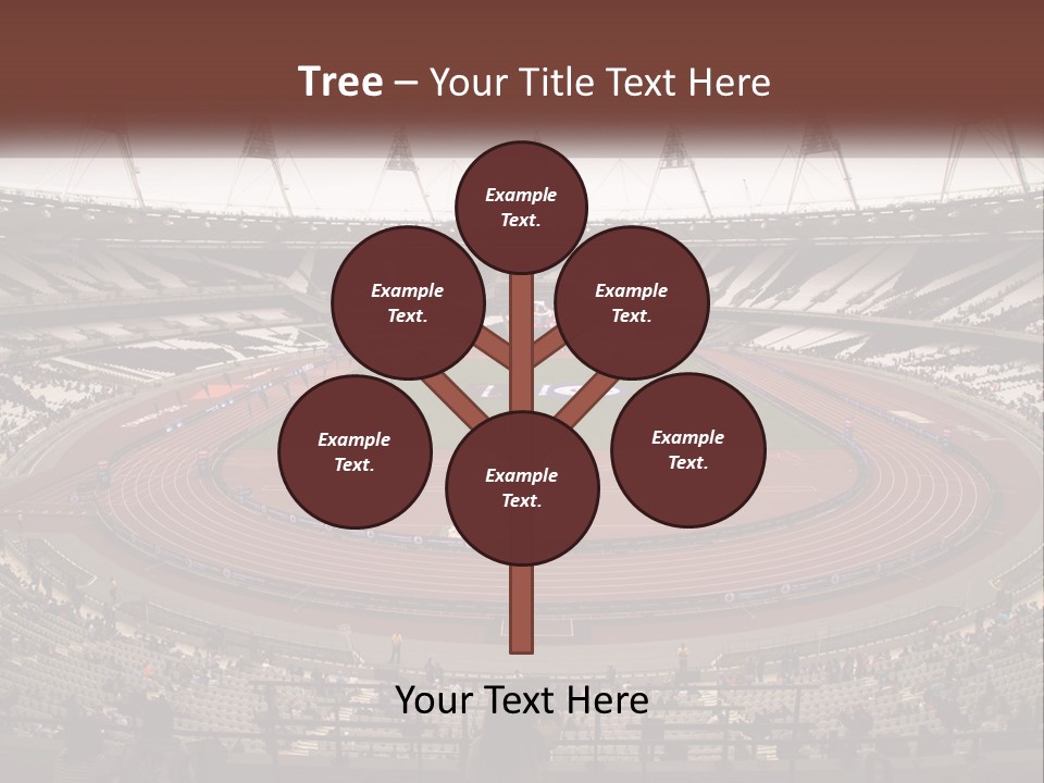 Retirement Coast Calm PowerPoint Template