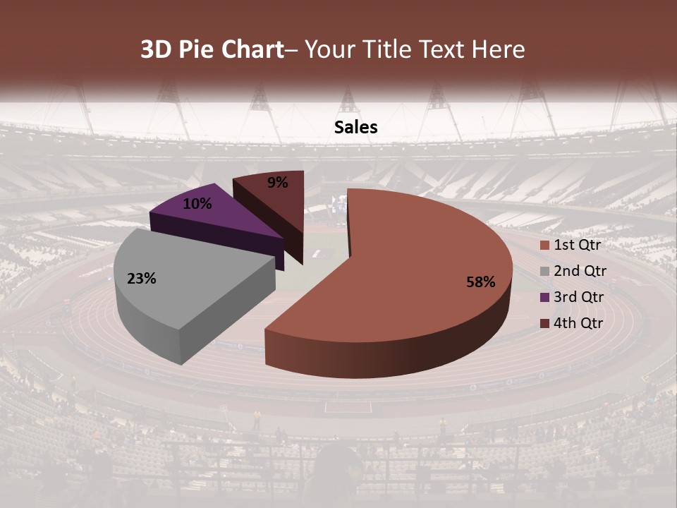 Retirement Coast Calm PowerPoint Template