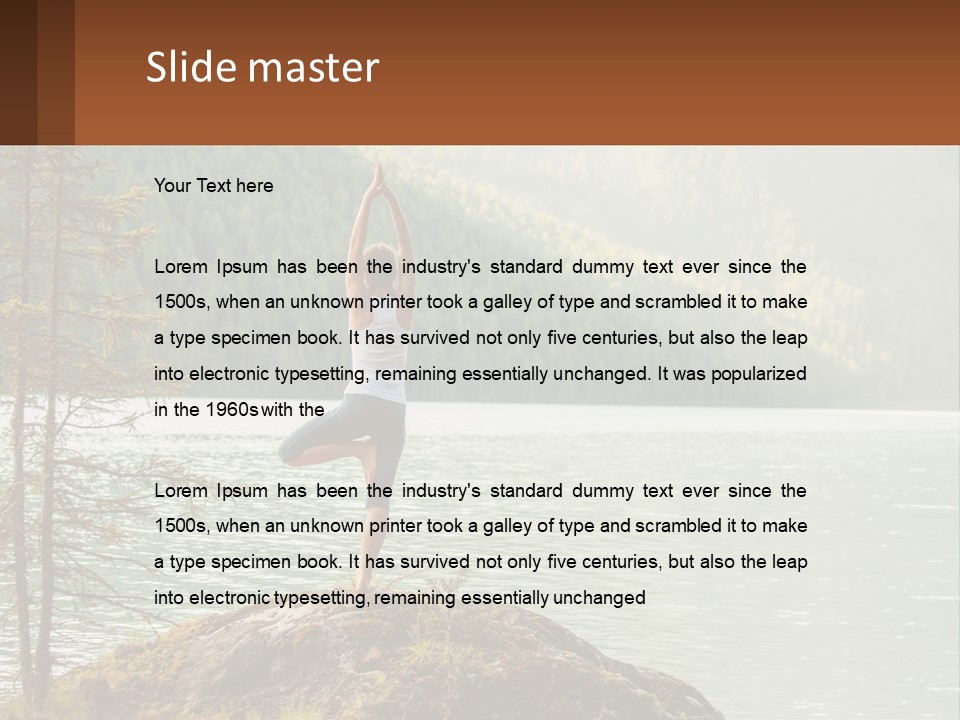 Life Old Pensioner PowerPoint Template