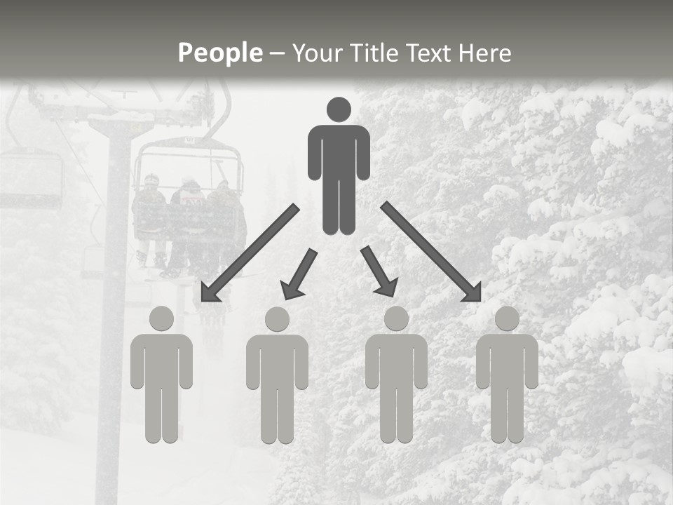 Parent Standing Sunset PowerPoint Template