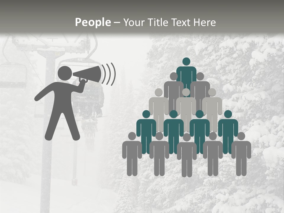 Parent Standing Sunset PowerPoint Template