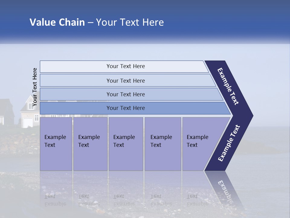 Wellness Ocean Calm PowerPoint Template