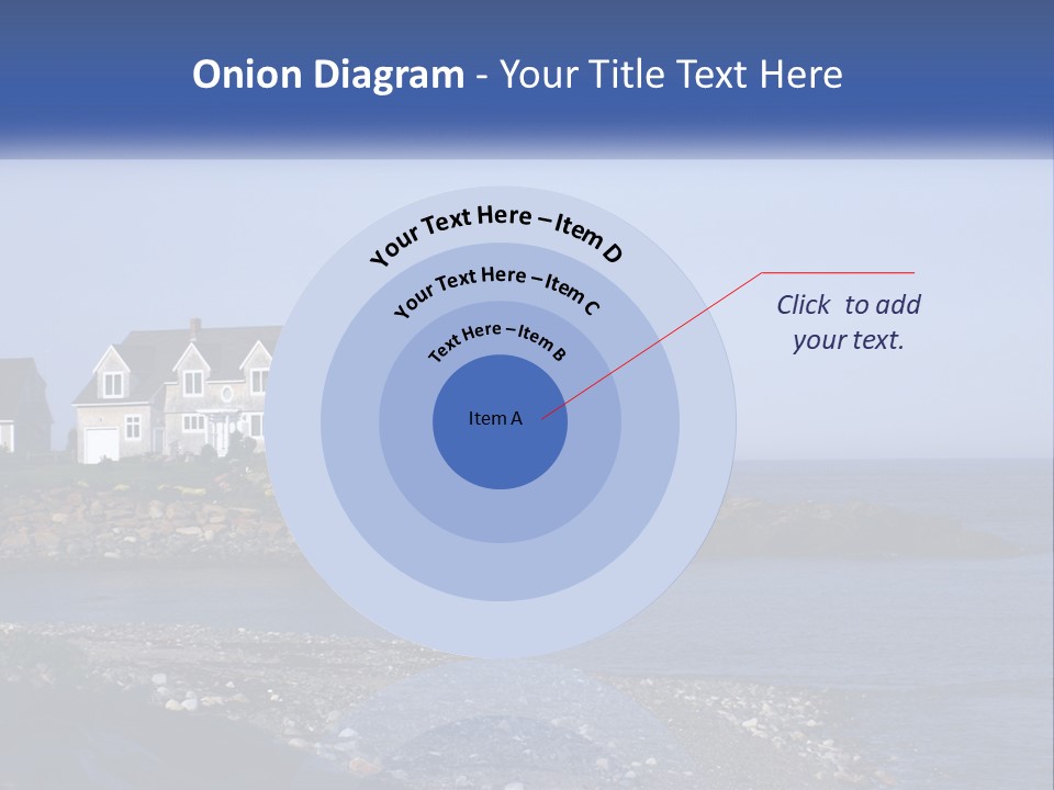 Wellness Ocean Calm PowerPoint Template