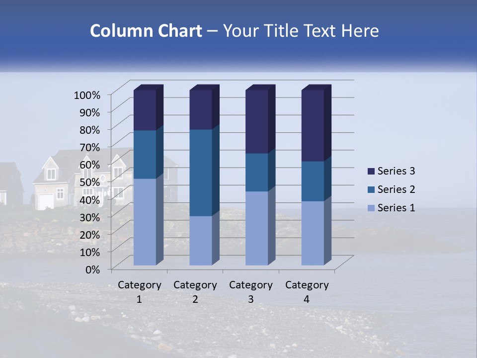 Wellness Ocean Calm PowerPoint Template