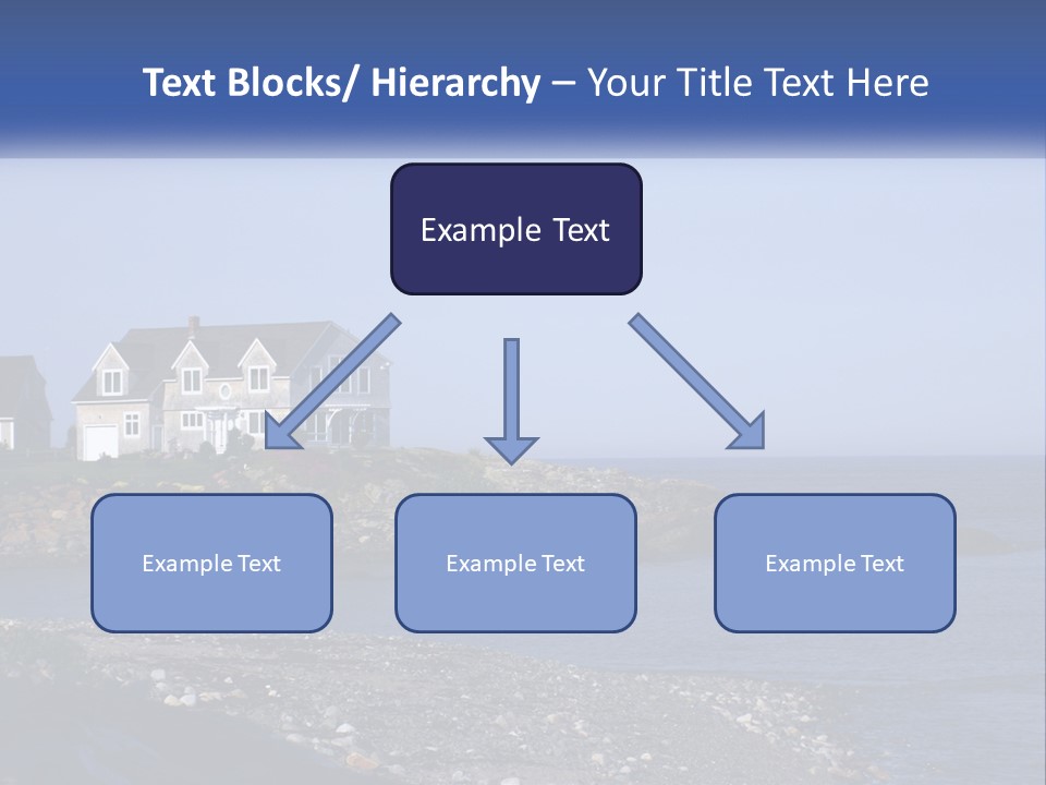 Wellness Ocean Calm PowerPoint Template