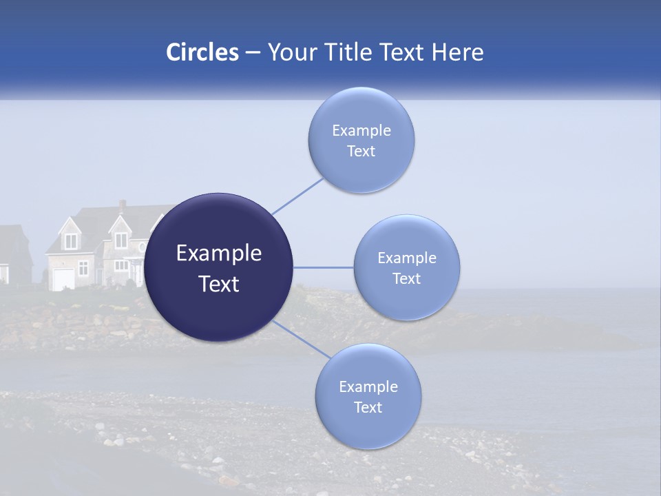 Wellness Ocean Calm PowerPoint Template