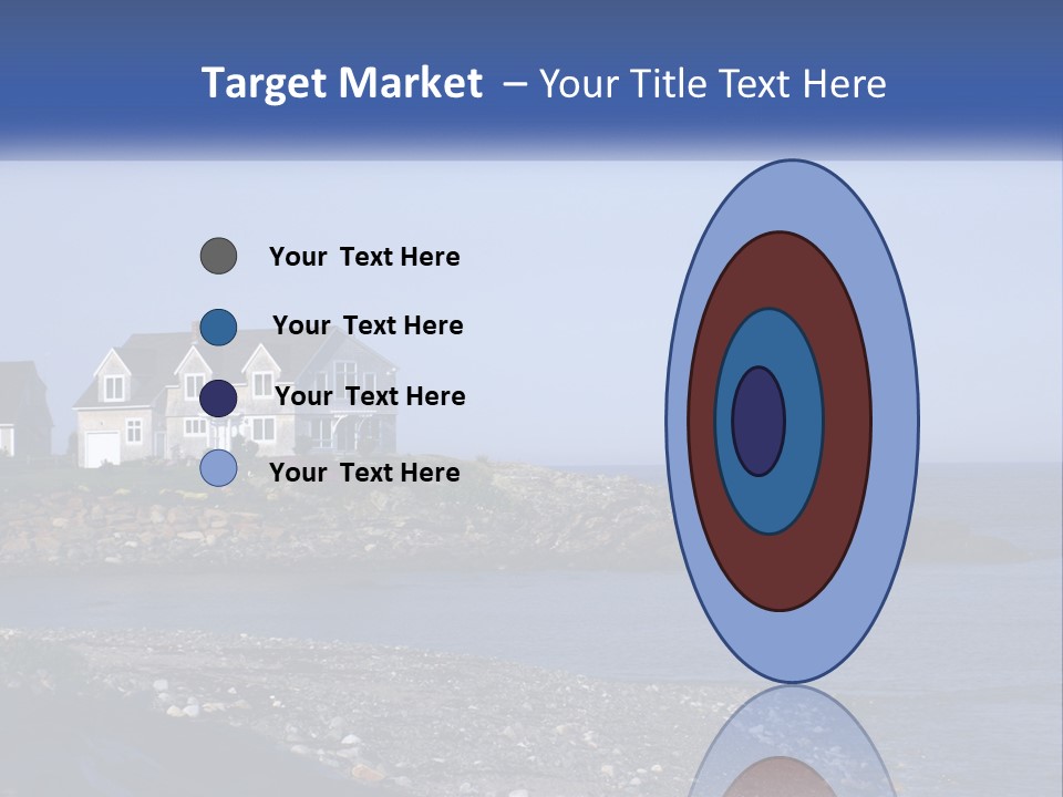 Wellness Ocean Calm PowerPoint Template