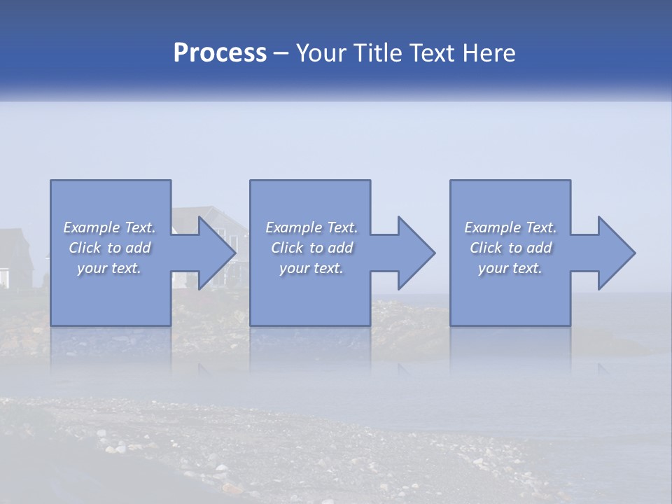 Wellness Ocean Calm PowerPoint Template