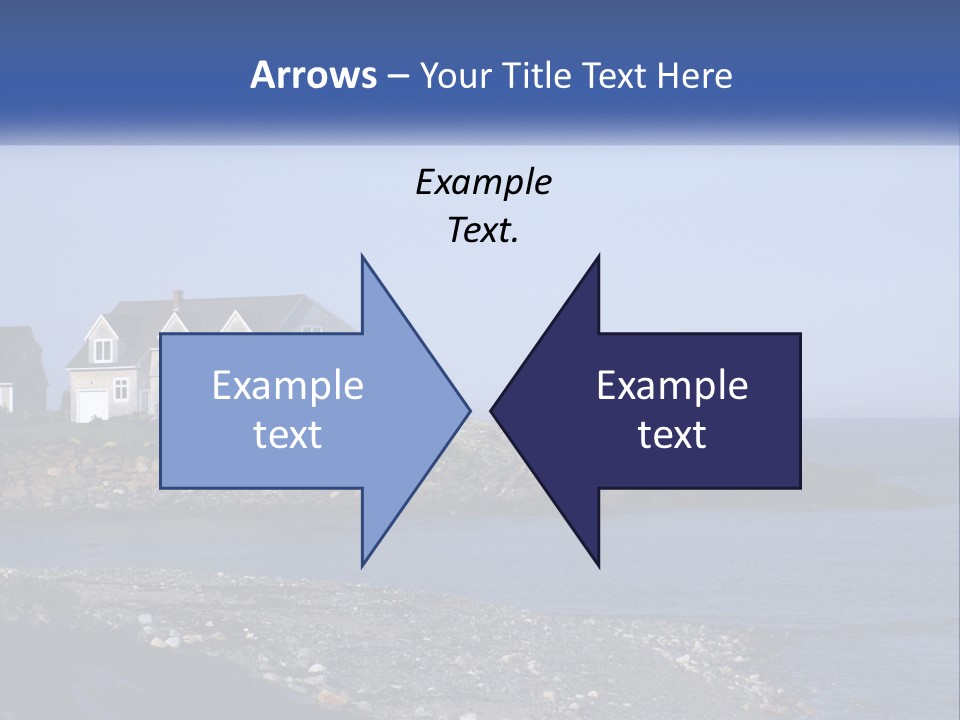 Wellness Ocean Calm PowerPoint Template