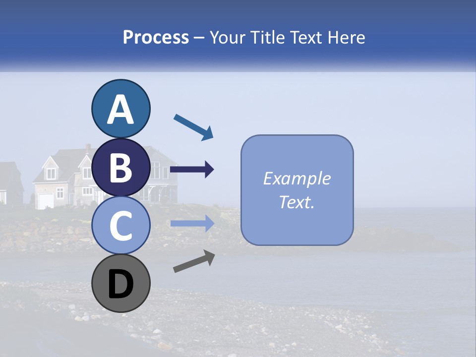 Wellness Ocean Calm PowerPoint Template