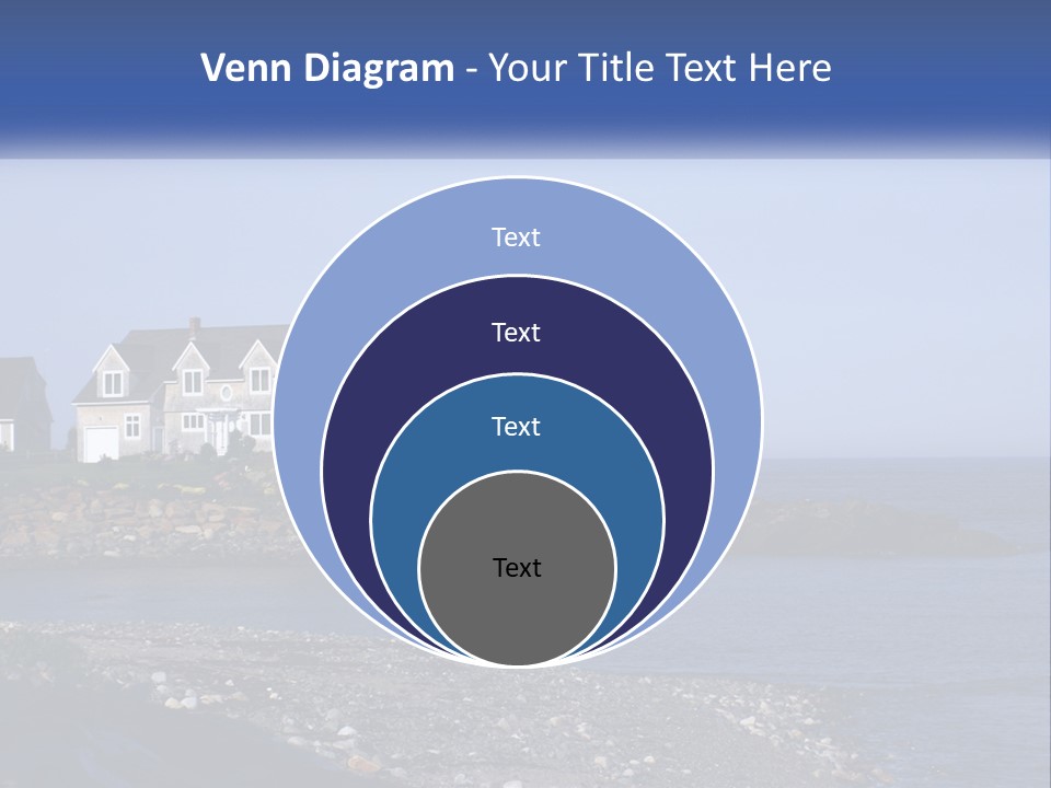 Wellness Ocean Calm PowerPoint Template