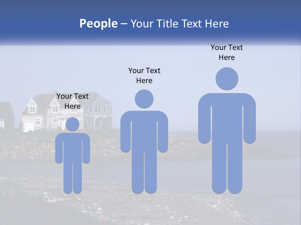 Wellness Ocean Calm PowerPoint Template