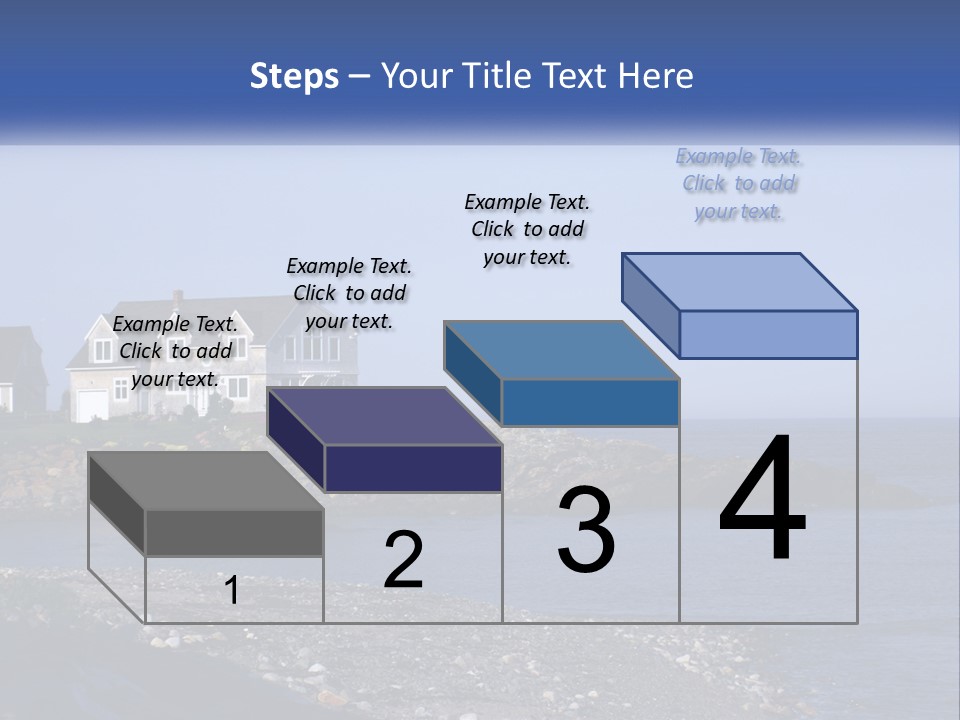 Wellness Ocean Calm PowerPoint Template