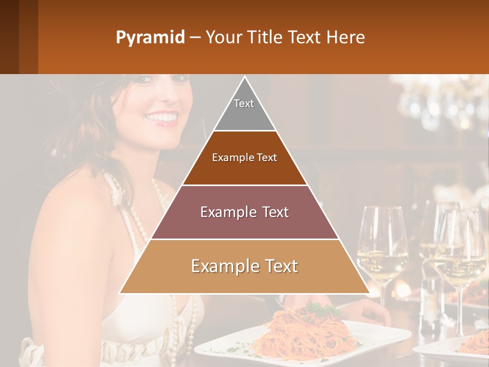 Woman Single Old PowerPoint Template