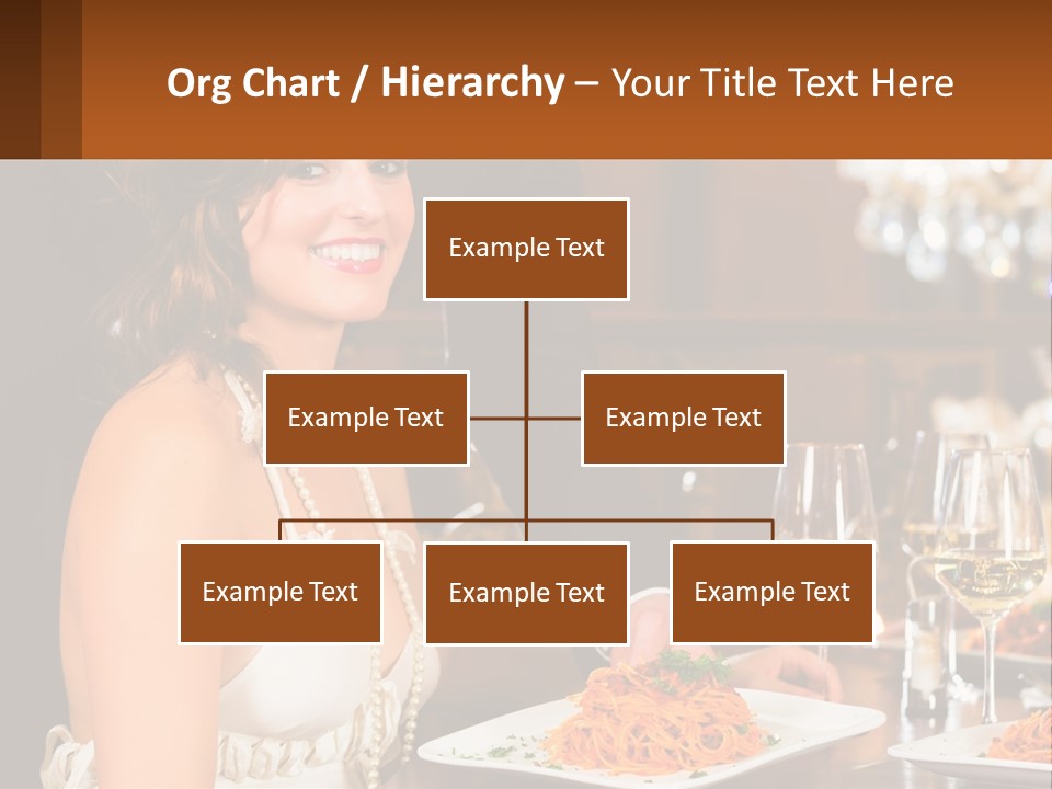 Woman Single Old PowerPoint Template