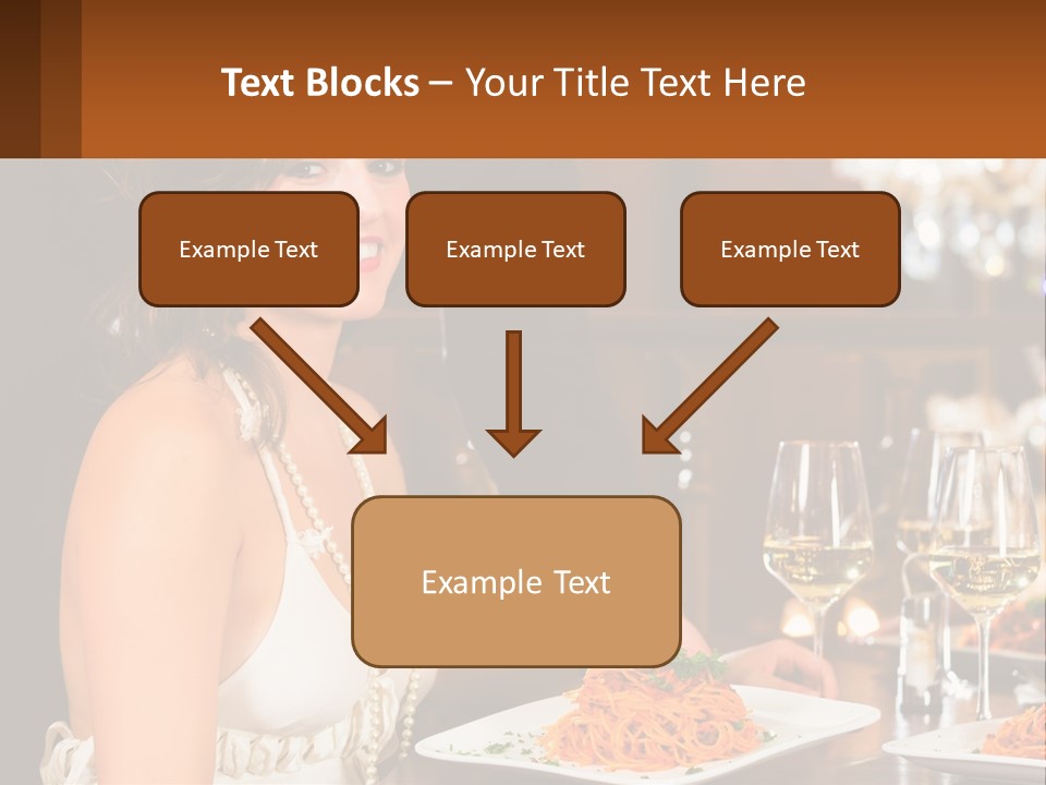 Woman Single Old PowerPoint Template