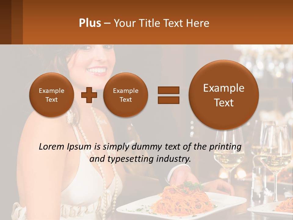 Woman Single Old PowerPoint Template