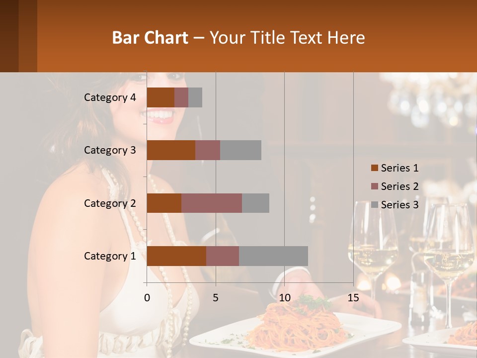 Woman Single Old PowerPoint Template