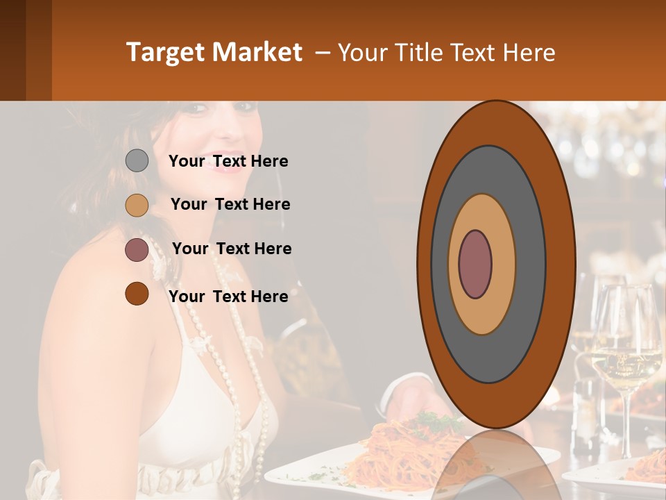 Woman Single Old PowerPoint Template