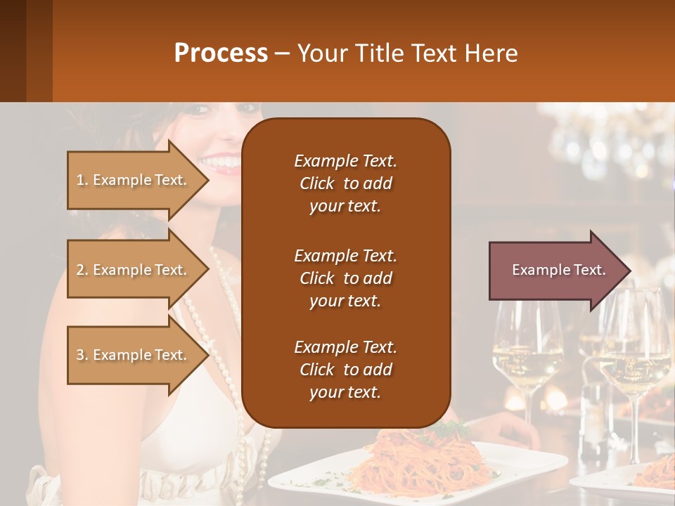 Woman Single Old PowerPoint Template