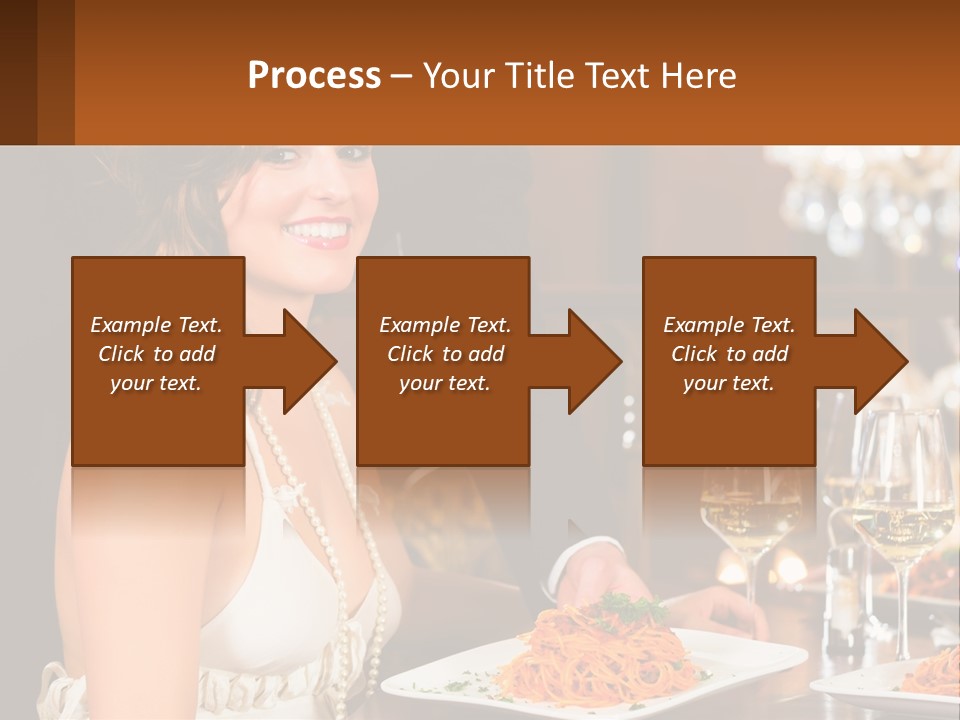 Woman Single Old PowerPoint Template