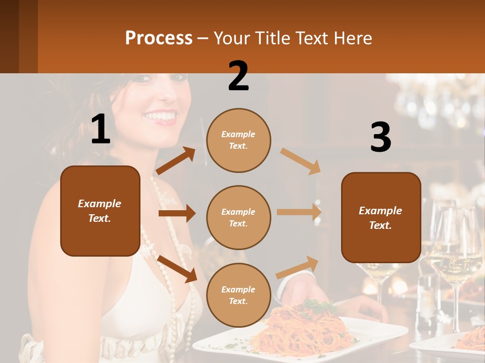 Woman Single Old PowerPoint Template