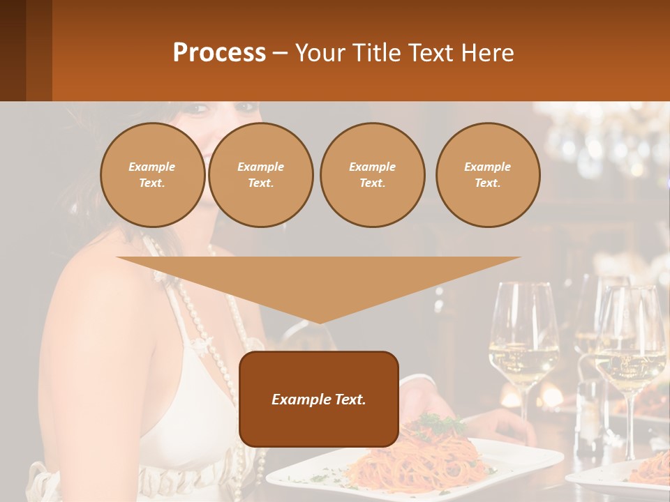 Woman Single Old PowerPoint Template