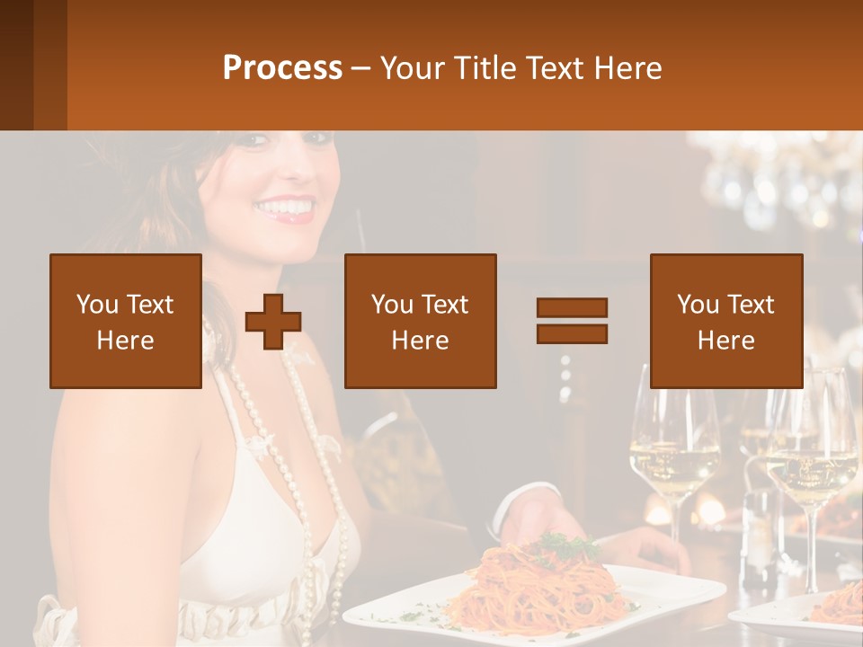 Woman Single Old PowerPoint Template