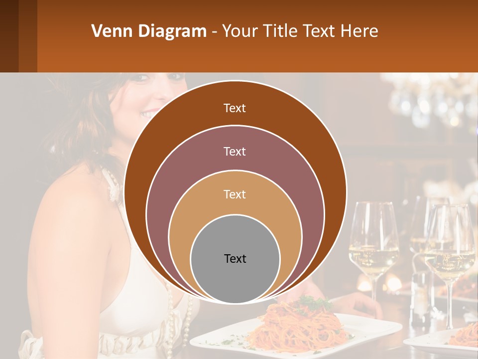 Woman Single Old PowerPoint Template