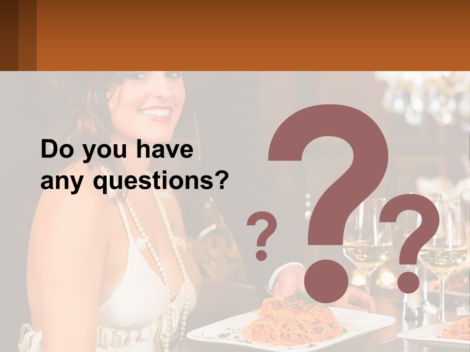 Woman Single Old PowerPoint Template