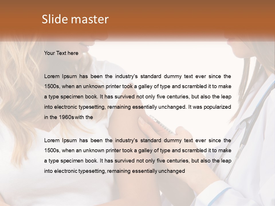 Elderly Retired Senior PowerPoint Template