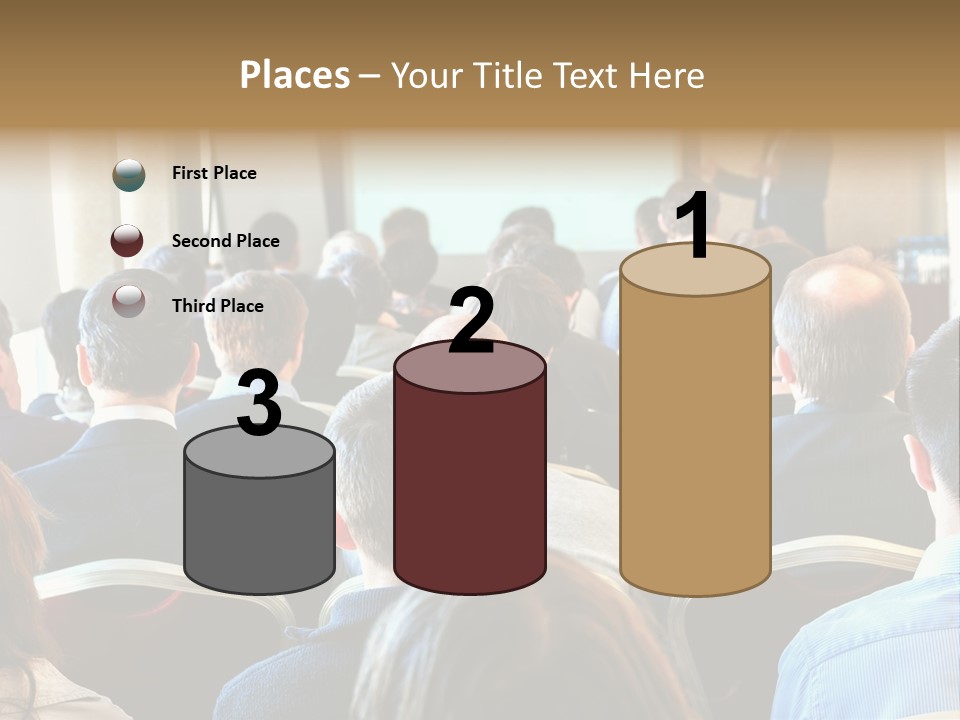 Woman Retirement Sand PowerPoint Template