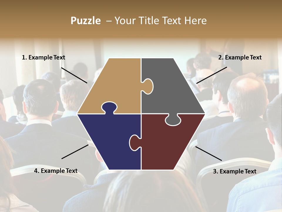 Woman Retirement Sand PowerPoint Template