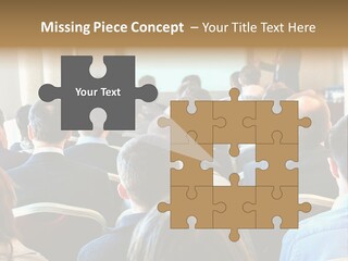 Woman Retirement Sand PowerPoint Template