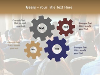 Woman Retirement Sand PowerPoint Template