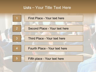 Woman Retirement Sand PowerPoint Template
