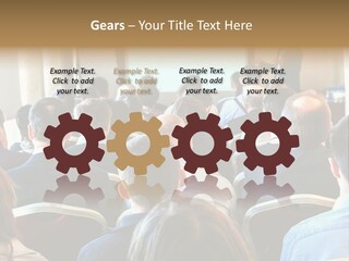 Woman Retirement Sand PowerPoint Template