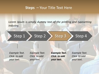 Woman Retirement Sand PowerPoint Template