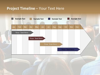 Woman Retirement Sand PowerPoint Template