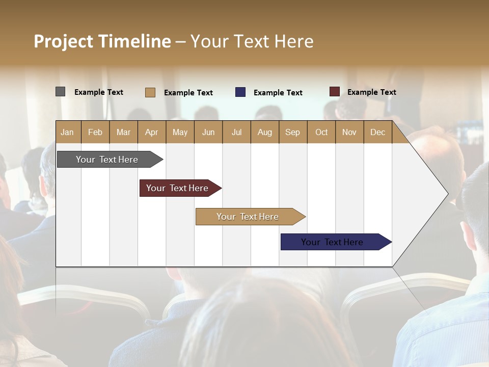 Woman Retirement Sand PowerPoint Template